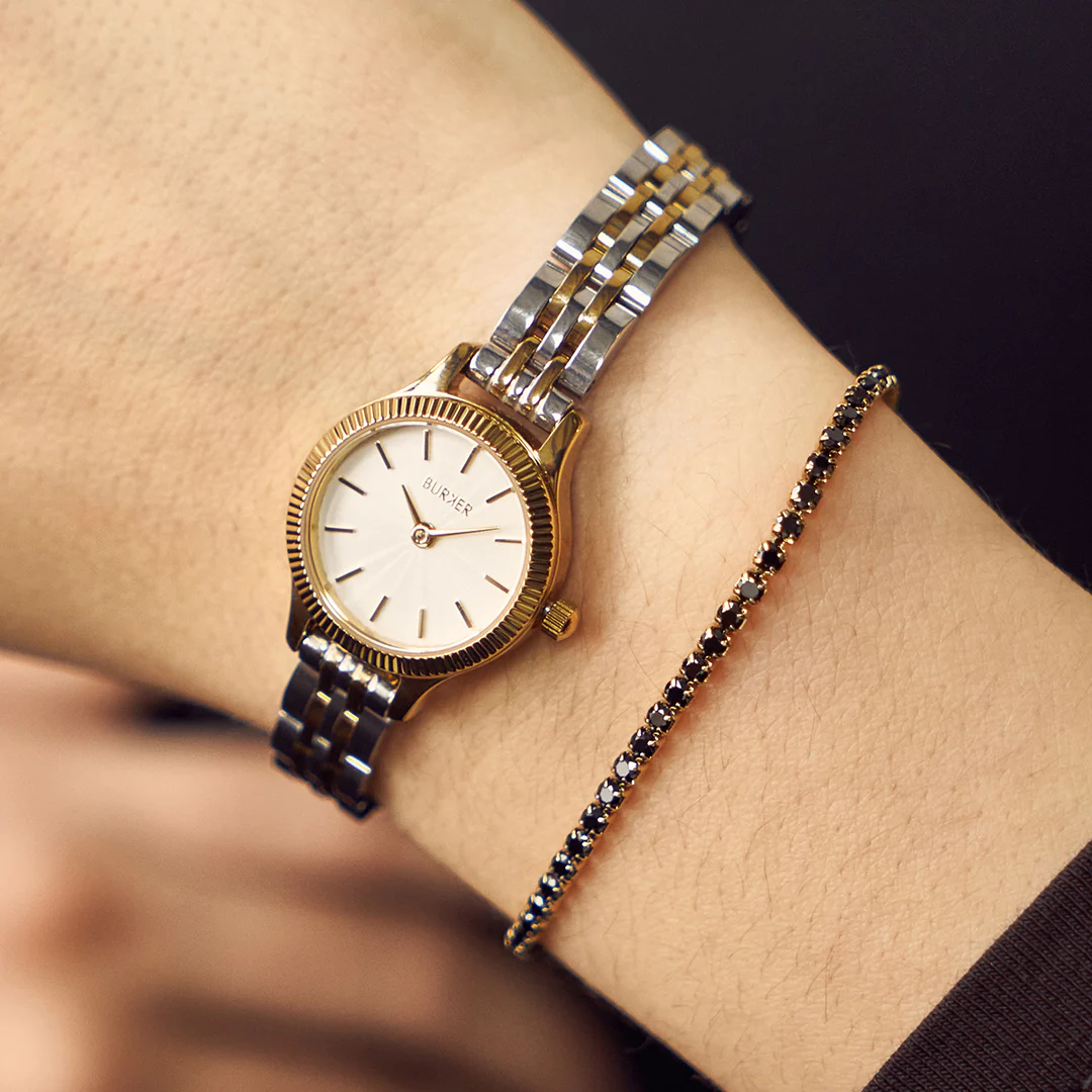 Ava Petite Gold Black Bracelet - Image 2