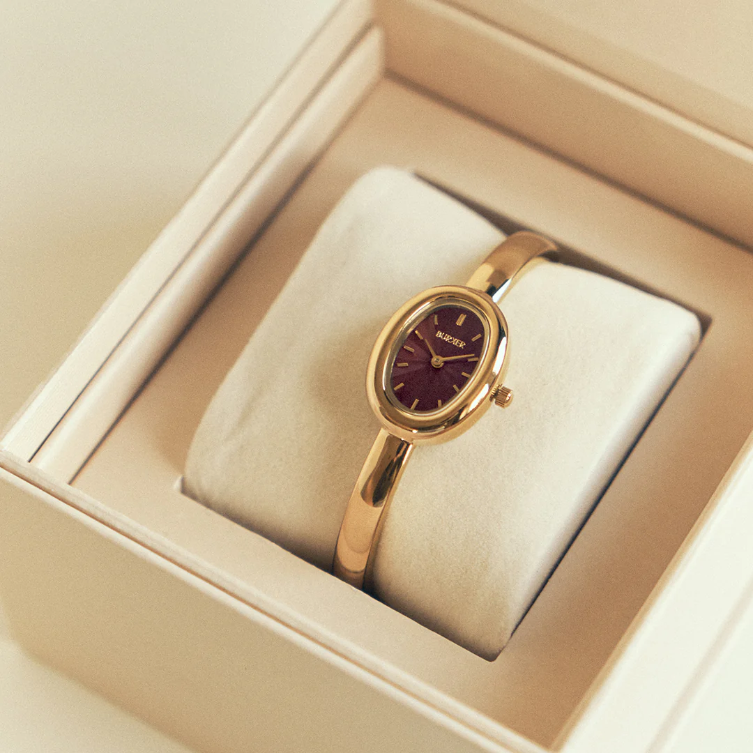 Diana Petite Gold Burgundy - Image 5