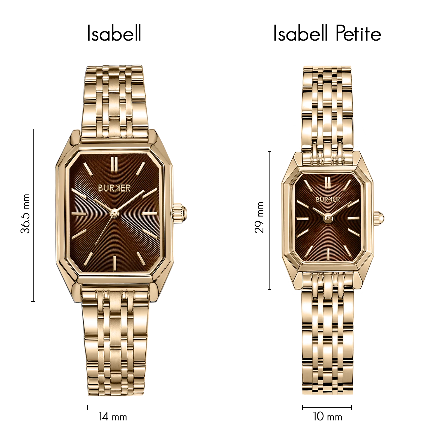 Isabell Petite Gold Brown - Image 6